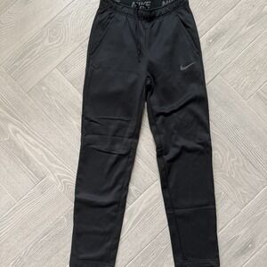 Men's Nike Therma Fit Sweats Size Small Black Sweatpants Straight Leg Pockets